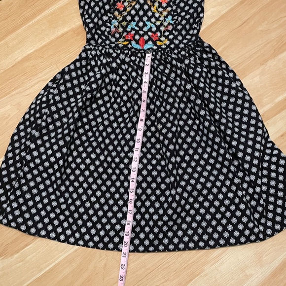 Mata Traders Cotton peasant dress with embroidery XS - Picture 9 of 9